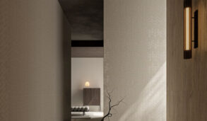 Varme farger i gang med japansk stil