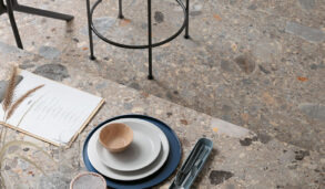 Detaljbilde av ceppoflisen Norr Farge